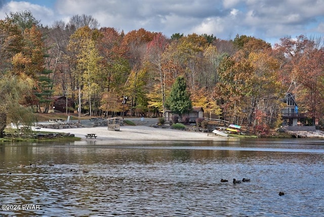 property view of water