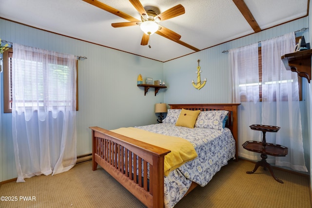 1706 Windemere Ct, Lake Ariel, PA 18436 - carpeted bedroom featuring ceiling fan and baseboards