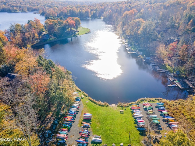 1706 Windemere Ct, Lake Ariel, PA 18436 - bird's eye view of a large body of water