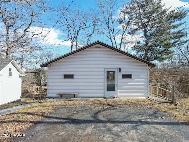 view of back of house