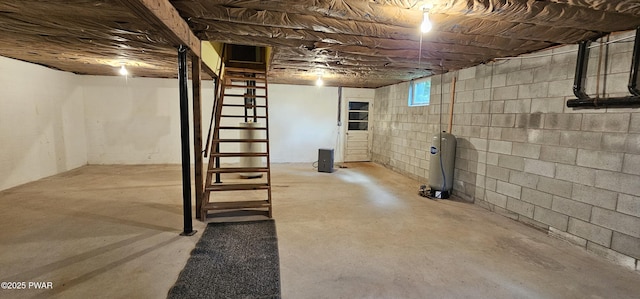 24 Buff Rd, Cochecton, Ny, NY 12726 - unfinished basement featuring a water pressure tank