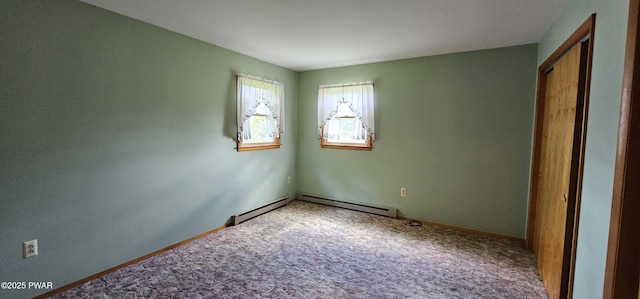 24 Buff Rd, Cochecton, Ny, NY 12726 - carpeted spare room featuring baseboards and baseboard heating