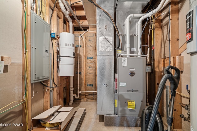 216 Comstock Dr, Lords Valley, PA 18428 - utilities with electric panel and heating unit