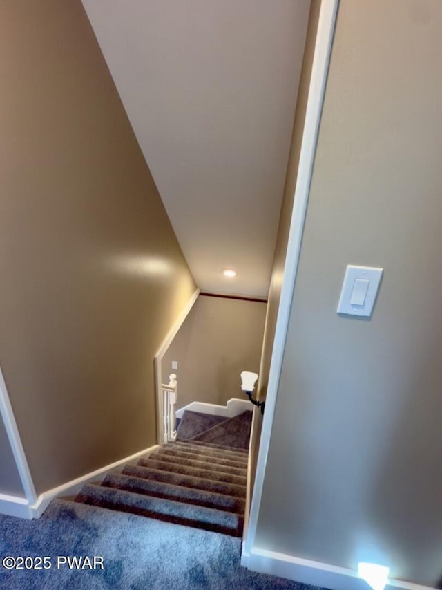 17 Applegate Rd, Lake Ariel, PA 18436 - stairs featuring carpet flooring and recessed lighting