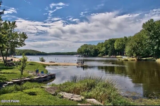 property view of water