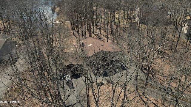 802 Rimrock Ct, Lords Valley, PA 18428 - bird's eye view