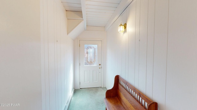 802 Rimrock Ct, Lords Valley, PA 18428 - entryway featuring carpet flooring