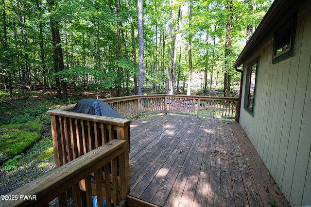28 Lakewood Dr, Lake Ariel, PA 18436 - view of wooden terrace