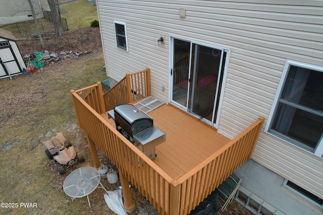 view of deck