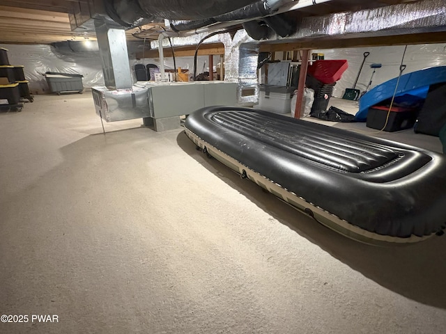 1006 Redlawn Ln, Lake Ariel, PA 18436 - view of unfinished basement