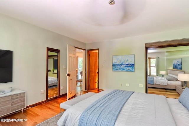 53 Windsor Rd, Hawley, PA 18428 - bedroom with light wood-type flooring