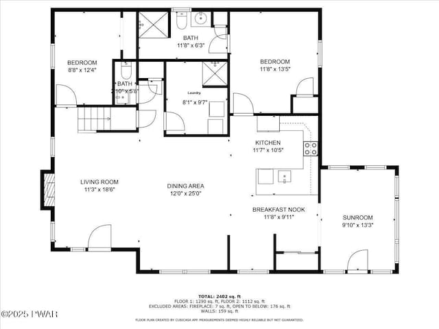 1057 K Ln, Gouldsboro, PA 18424 - property floor plan