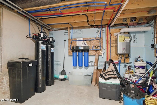 1057 K Ln, Gouldsboro, PA 18424 - unfinished below grade area featuring a water softener