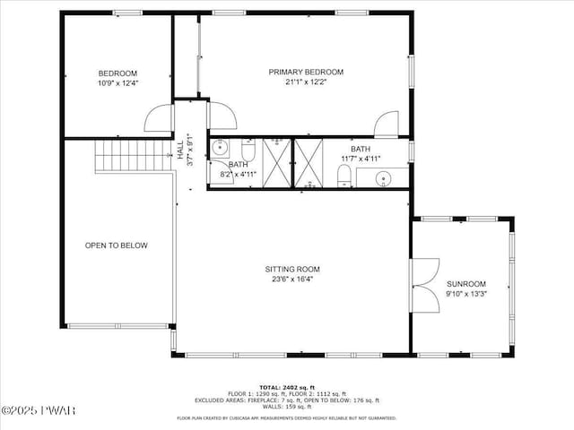 1057 K Ln, Gouldsboro, PA 18424 - home floor plan
