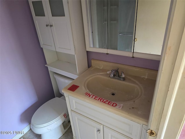 29 Burnett Way, Washingtonville, NY 10992 - half bathroom with vanity and toilet