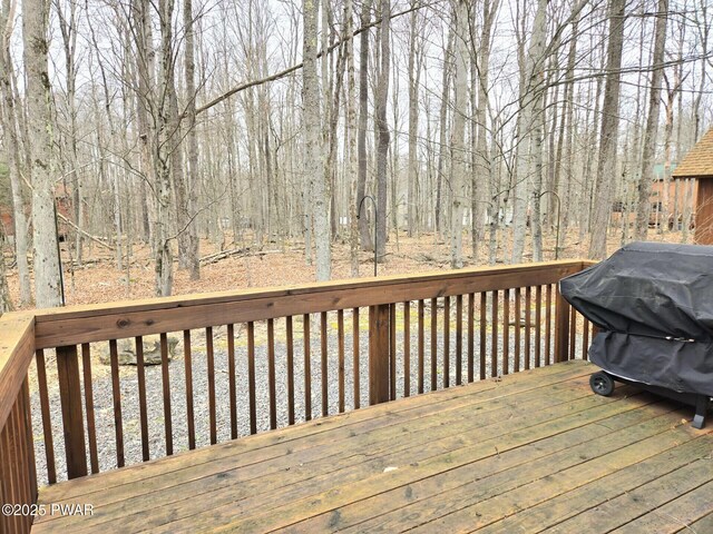127 Maxatawny Dr, Pocono Lake, PA 18347 - deck featuring grilling area