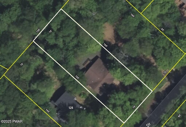 127 Maxatawny Dr, Pocono Lake, PA 18347 - map of property location with property boundaries highlighted