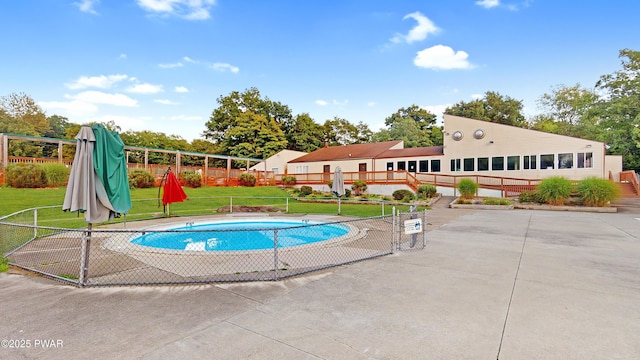 150 Shohola Pkwy N, Shohola, PA 18458 - view of swimming pool featuring a patio