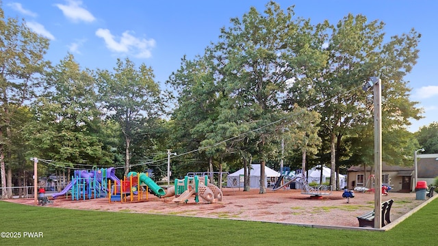 150 Shohola Pkwy N, Shohola, PA 18458 - community jungle gym with a yard