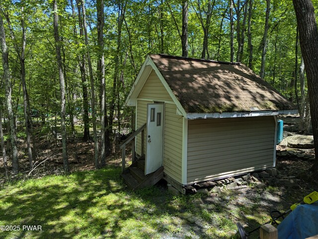 150 Shohola Pkwy N, Shohola, PA 18458 - view of shed