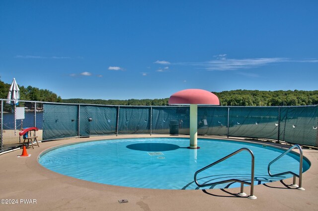 view of pool