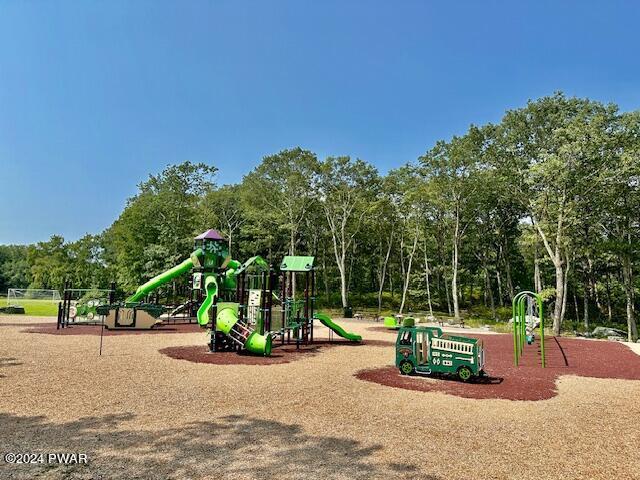 view of jungle gym