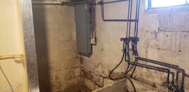 3307 Creamton Dr, Preston Park, PA 18455 - basement featuring electric panel