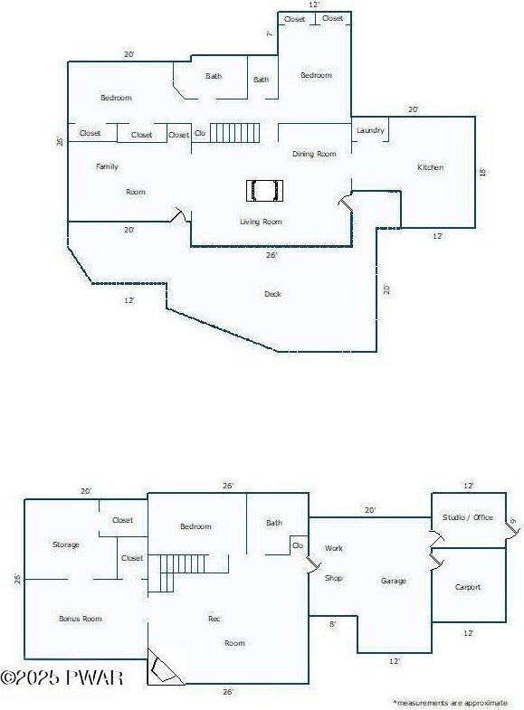 130 Willow Dr, Lords Valley, PA 18428 - view of layout