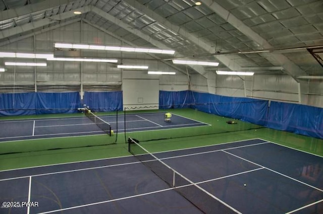 view of tennis court