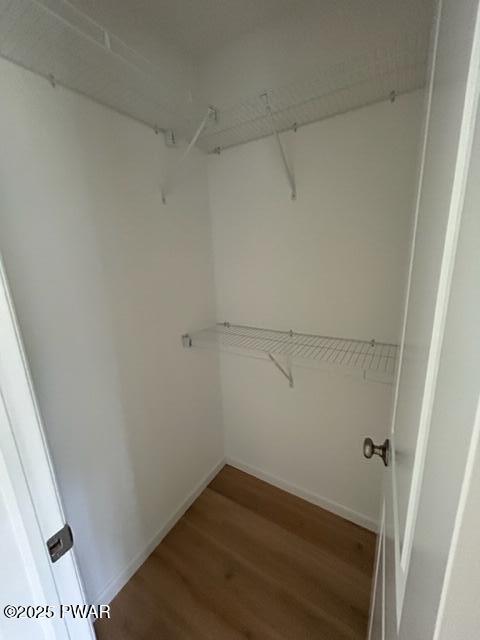 104 Maple Park Dr, Shohola, PA 18458 - spacious closet with wood finished floors