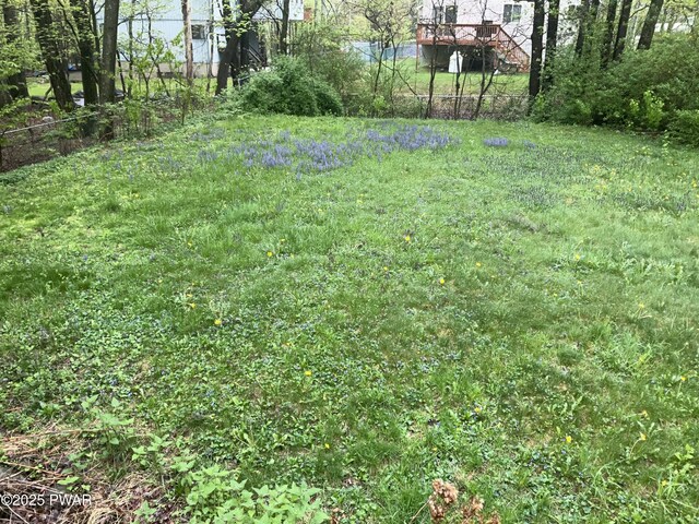 124 Roundhill Rd, Dingmans Ferry, PA 18328 - view of yard