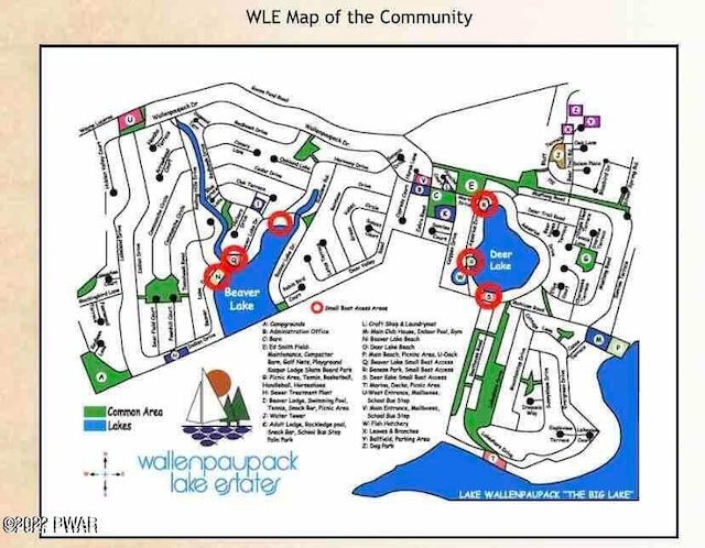 1202 Wallenpaupack Dr, Lake Ariel, PA 18436 - map / location of property area