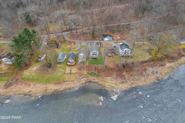 111 Riverbend Ln, Beach Lake, PA 18405 - birds eye view of property