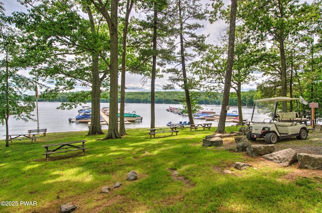property view of water