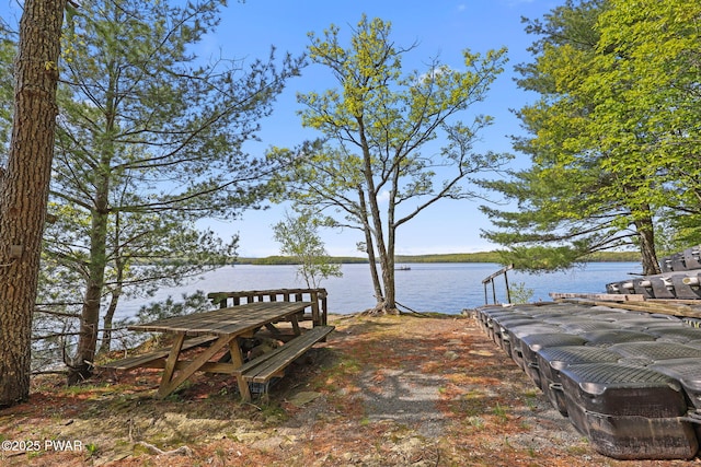 128 Timber Ln, Tafton, PA 18464 - dock area with a water view