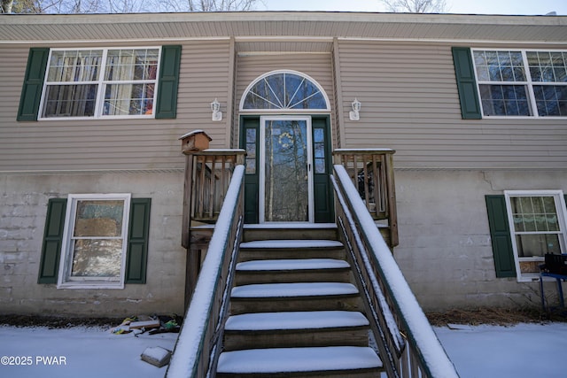 view of entrance to property