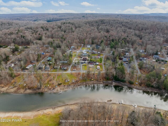 114 Fifth St, Greentown, PA 18426 - aerial view with a water view