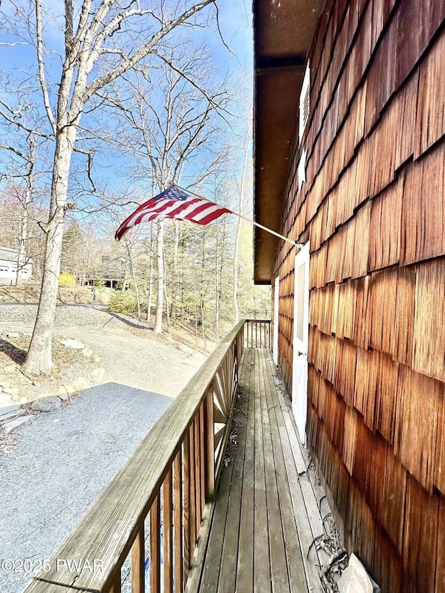 205 Waterview Dr, Lords Valley, PA 18428 - view of deck