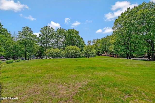 1107 Crest Cir, Lakeville, PA 18438 - view of green lawn
