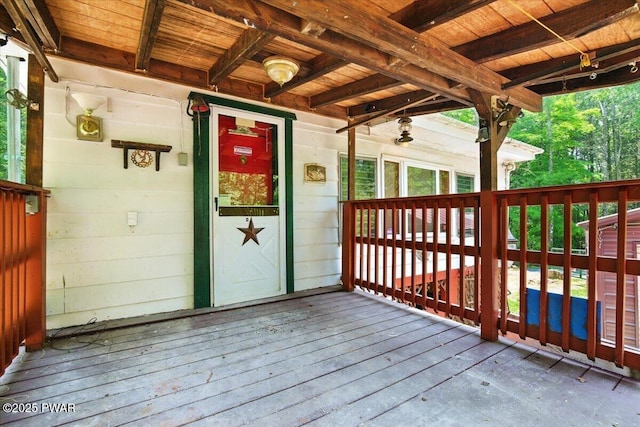 36 Rolling Acres Rd, Lake Ariel, PA 18436 - view of deck