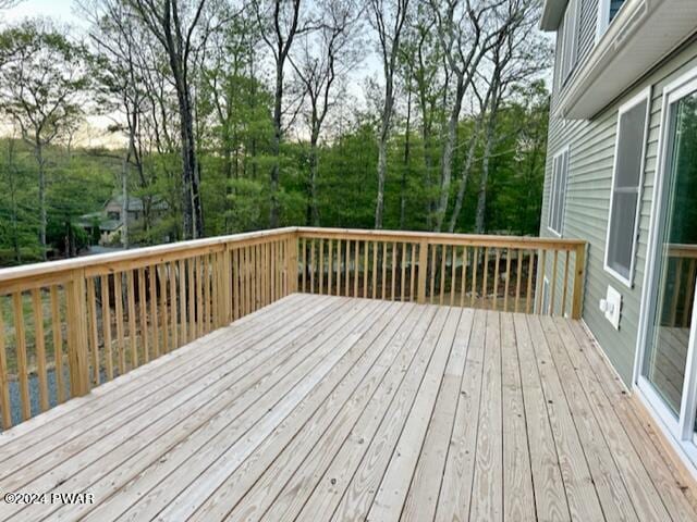 view of deck