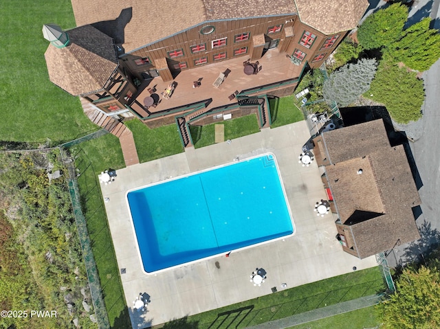 111 Blueridge Ln, Lords Valley, PA 18428 - drone / aerial view