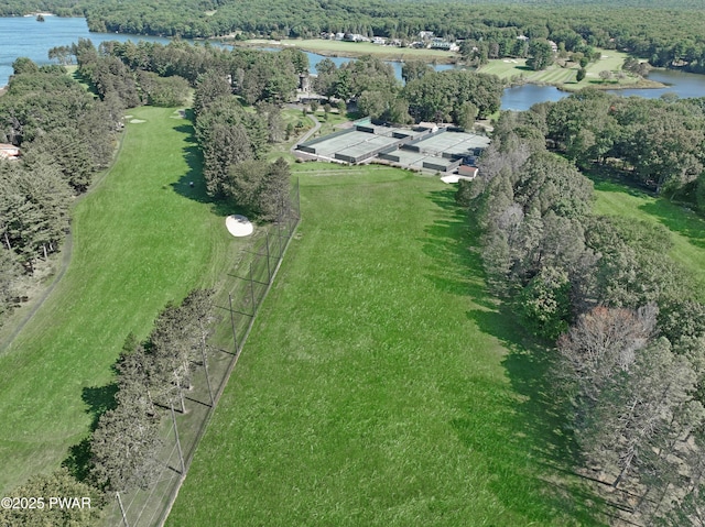 111 Blueridge Ln, Lords Valley, PA 18428 - aerial view of property's location with a large body of water