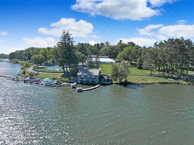 111 Blueridge Ln, Lords Valley, PA 18428 - water view
