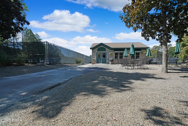 111 Blueridge Ln, Lords Valley, PA 18428 - rear view of house