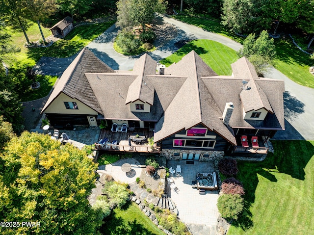 bird's eye view