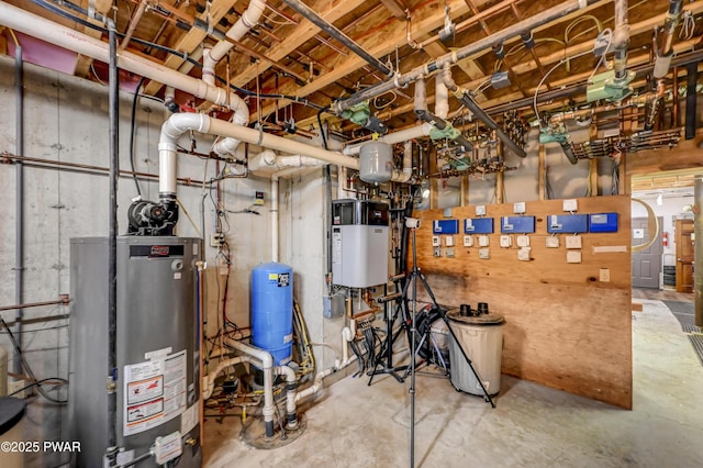 utilities featuring water heater
