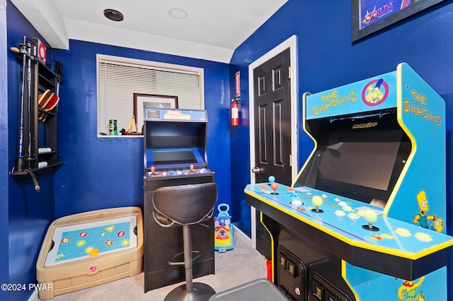 view of game room