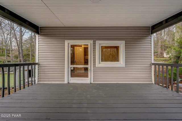 110 Maple Dr, Greentown, PA 18426 - view of deck