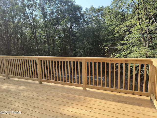 view of deck